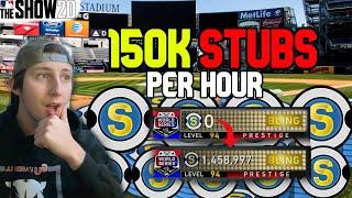 THE *FASTEST* GLITCHY STUB METHOD IN MLB The Show 20.....