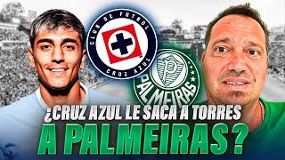  CRUZ AZUL Y PALMEIRAS SE DISPUTAN EL FICHAJE DE FACUNDO TORRES