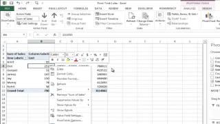 Pivot Tricks 1 - (Hindi)  Bhavesh's Excel Tricks