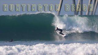 Surfing Huntington Beach's South Side