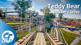 Teddy Bear front seat on-ride 5K POV @30fps Stricker's Grove