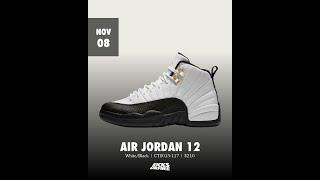 Air Jordan 12 Taxi 2025 - November 8, 2025