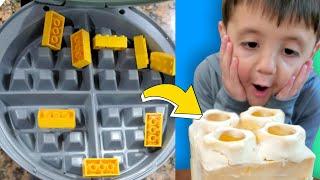 GIANT LEGO WAFFLES (FGTeeV Shorts)