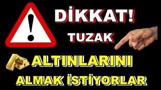 Altın'da Tuzağa Düşme | Altın ve Gümüş İçin Çarşamba Önemli | Dolar | Borsa