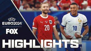 Austria vs. France Highlights | UEFA Euro 2024