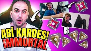 11 YAŞINDA immortal ABİ-KARDEŞ vs 5 BRONZ! | Valorant