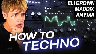 HOW TO TECHNO (Anyma, Eli Brown, Maddix)