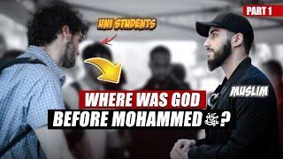 University Students Surprise Muslim With Difficult Questions! Muhammed Ali