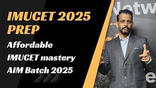 AIM (Affordable Imucet Mastery) 2025 batch starting from 15th Oct #imucet #merchantnavy