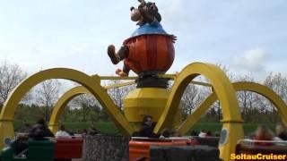 Riesenkrake Offride im Heide-Park Soltau Resort (full HD)