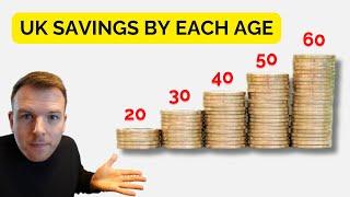 The UK Average Savings Amount at 30/40/50/60: Revealed!