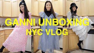 (ENG)뉴욕쇼핑하울 덴마크브랜드 가니Ganni 언박싱/GANNI UNBOXING