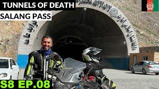 The Deadly TUNNELS OF SALANG PASS  S8 EP.08 | Pakistan to Japan Motorcycle Tour