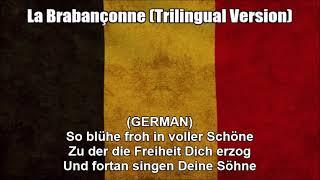 Belgium National Anthem - La Brabançonne (Trilingual Version) - With Lyrics