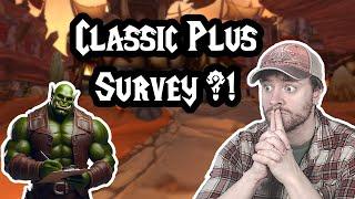 Blizzard's Classic Plus Survey | Staysafe Reacts