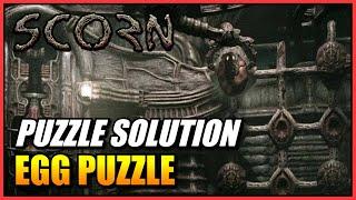 Scorn - Egg Puzzle Puzzle Solution