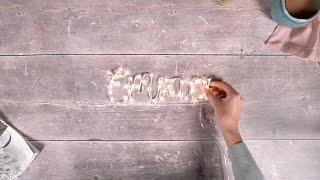 DIY Personalised Light Up Name Wall Decoration | Lights4fun