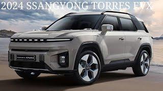 The Amazing 2024 Ssangyong Torres EVX Rugged Electric SUV
