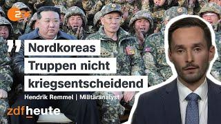 Welche Rolle spielt Nordkorea in Putins Krieg gegen die Ukraine? | ZDFheute live