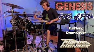 Genesis || Firth of Fifth   Full Song Drum Cover by Thomas Thunder