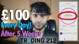 5 Weeks of £100 Daily Investing on Trading 212 What Did I Learn?