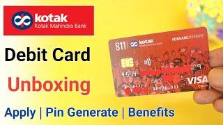 Kotak 811 Debit Card Unboxing 2023 | Kotak 811 Debit Card Apply 2023 | Kotak 811 Debit Card Benefits