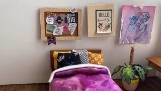 DIY miniature bulletin board 