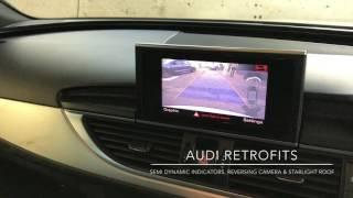 Audi A6 Semi Dynamic Indicators, Genuine Reversing Camera & Starlight Roof Retrofit