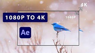 How to upscale 1080P video to 4k in Premiere Pro CC | Tutorial for Beginner