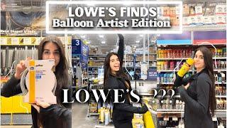 Balloon structure : Lowe's finds balloon artist edition. Balloon Materials. Balloon spray paint.