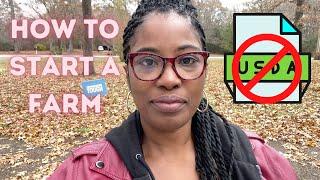 How to Start a Farm with No USDA Loan