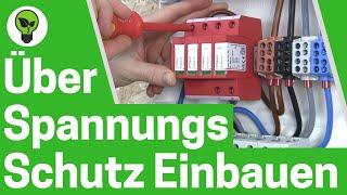 Überspannungsschutz Einbauen  ULTIMATIVE ANLEITUNG: Wie Dehn Überspannungsableiter Anschließen???