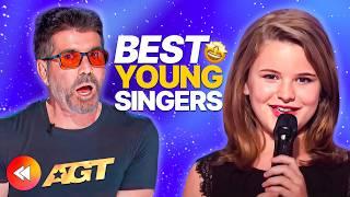 YOUNGEST Singers With BIG VOICES On America's Got Talent 