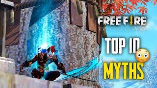 Top 10 Mythbusters in FREEFIRE Battleground | FREEFIRE Myths #292