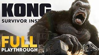 Full Playthrough | Kong - Survivor Instinct (New Monsterverse Game)