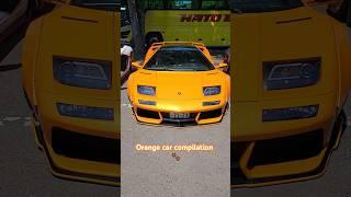 Orange cars in Tokyo compilation 