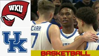 WESTERN KENTUCKY vs #8 KENTUCKY Basketball Game Full Highlights 2024