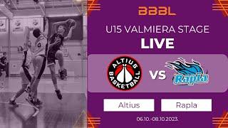 Taltech/Altius vs Rapla Basketball School / Kohila Sports Club | BBBL Boys U15