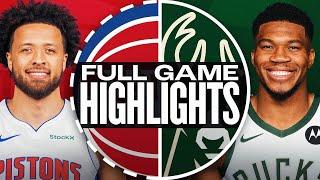 Game Recap: Bucks 127, Pistons 120