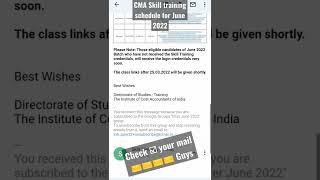 Skill training | CMA