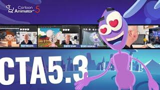 Control Diverse Characters for Live Performances with CTA5.3