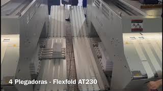 Instalación de 4 plegadoras AT230 Foltex