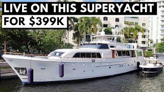 $399,000 1983 CHEOY LEE 90 COCKPIT CLASSIC MOTOR YACHT TOUR / Aft Cabin Boat Liveaboard SuperYacht