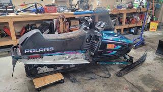 frozen steering on the polaris indy let's fix it  part 2