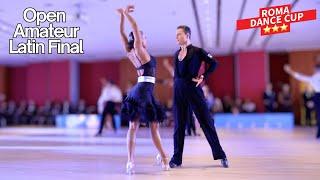 Open Amateur International Latin Final | Roma Dance Cup