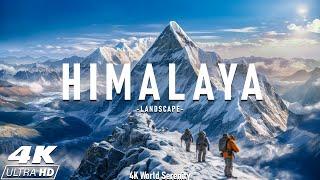 Himalayas In 4K - The Roof Of The World Mount Everest - Scenic Relaxation Film