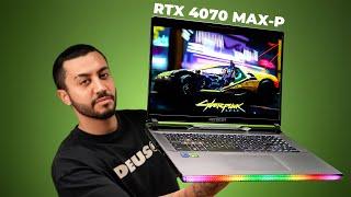 RTX 4070 EKRAN KARTLI CANAVAR OYUNCU LAPTOPU ! - Monster Semruk S7 V9.2.1