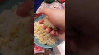 #sinangag #rice with egg #asmr #amezing #satisfying