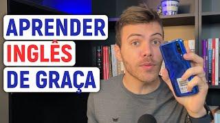 Achei um aplicativo GRATUITO para APRENDER INGLÊS e COMPLETO