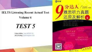 IELTS Listening Actual Test Volume 6 - Test 5